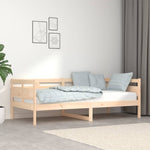 ZNTS Day Bed without Mattress Solid Wood Pine 90x190 cm Single 820307