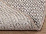 Area Rugs Round LUGO Taupe 120 CM Polyester 42022697