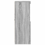 Sideboard Grey Sonoma 81x37x100 cm Engineered Wood 3318622