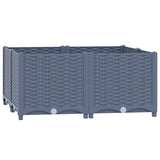 Raised Bed 80x80x38 cm Polypropylene 310411