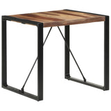 Dining Table 80x80x75 cm Solid Wood 321602