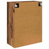 Wall Mounted Cabinet Old Wood 69.5 x 34 x 90 cm Engineered Wood 882750