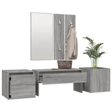 Hallway Furniture Set Grey Sonoma Engineered Wood 3120201