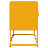 TV Cabinet Mustard Yellow 68x39x60.5 cm Steel 846521