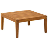 Table Solid Acacia Wood Natural 60 x 60 x 30 cm 3407793