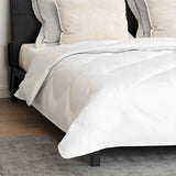 Duvet with Pillow 3 pcs White Microfibre 3377477