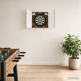 Dartboard Cabinet Smoked Oak 56 x 12 x 63 cm Engineered Wood 8006656