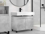 Bathroom Vanity Unit Concrete Grey 60 x 35 x 60 cm 889398