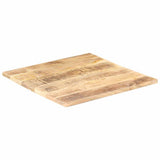 Table Top Solid Mango Wood 25-27 mm 80x80 cm 286030