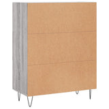 Sideboard Grey Sonoma 69.5x34x90 cm Engineered Wood 828042