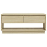 TV Cabinet Sonoma Oak 102x41x44 cm Engineered Wood 809488