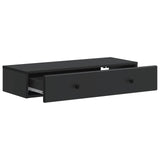 Wall-Mounted Side Table Wall-mounted Black 87.5 x 34.5 x 17 cm 899176