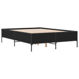 Bed Frame without Mattress Black 140x190 cm 3279807