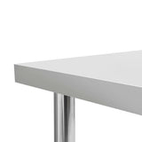 51190 Kitchen Work Table 120x60x85 cm Stainless Steel