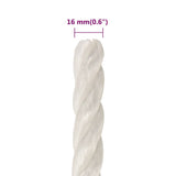 Work Rope White 16 mm 250 m Polypropylene 153067