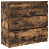 Sideboard Smoked Oak 80x35x76 cm Engineered Wood 861737