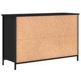 TV Cabinet Black 100x35x65 cm Engineered Wood 832778