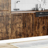 Sink Base Cabinet Lucca Smoked Oak Engineered Wood 853692