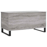 Coffee Table Grey Sonoma 90x44.5x45 cm Engineered Wood 830986