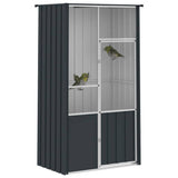 Bird Cage Anthracite 115x78x200 cm Galvanised Steel 172342