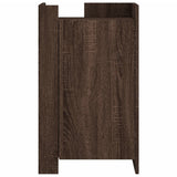 Sideboard Brown Oak 45x35x75 cm Engineered Wood 848401