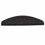 Stair Mats Self-adhesive 20 pcs Black 56x17x3 cm 3365904
