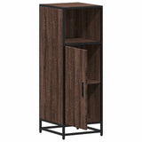 Bathroom Cabinet Brown Oak 35x37.5x100 cm Engineered Wood 849243