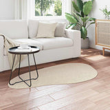 Carpet HUARTE Beige 80 x 150 cm Polyester 4103761