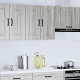 Kitchen Wall Cabinet Kalmar Grey Sonoma Engineered Wood 853583
