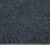 Door Mat Dark Grey 100x200 cm Tufted Coir 155594