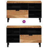 TV Cabinet with Drawer Brown 80 x 33 x 46 cm Solid Mango Wood 4017773