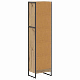 Book Cabinet Artisian Oak 40 x 30 x 155 cm Engineered Wood 886377