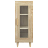 Sideboard Sonoma Oak 34.5x34x90 cm Engineered Wood 812396