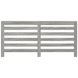 Radiator Cover Grey Sonoma 175 x 20 x 82 cm Engineered Wood 852713