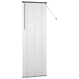 Venetian Blinds Height Adjustable Black 220 x 70 cm Aluminium 42006166