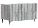 Bedside Cabinet Grey Sonoma 62 x 34.5 x 49.5 cm Engineered Wood 894321