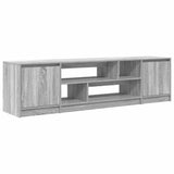 TV Cabinet Grey Sonoma 188.5x41x50 cm Engineered Wood 3328422