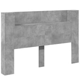 Headboard Concrete Grey Engineered Wood 3418679