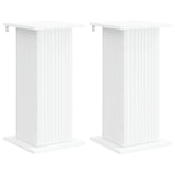 Plant Stand 2 pcs White 30.5 x 30 x 60.5 cm Engineered Wood 899781