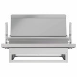 Chicken Treadle Feeder Silver 50 x 40 x 29 cm Galvanised Steel 874701