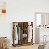 Wardrobe with Shelf Old Wood 102 x 38 x 110 cm Engineered wood 873907
