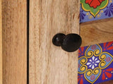 Bathroom Cabinet Natural 38 x 33 x 58 cm Solid Mango Wood 4018281