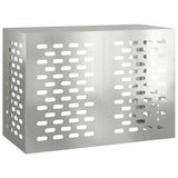 Air Conditioner Cover Silver 100 x 50 x 70 cm Galvanised Steel 865902