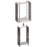 Firewood Rack Olive Green 40x30x80 cm Cold-rolled steel 864228