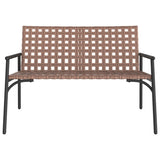 Garden Chair Brown 110.5 x 79 x 75.5 cm Poly Rattan 42004144