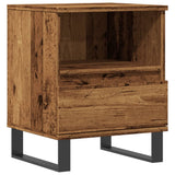 ZNTS Bedside Cabinet Old Wood 40x35x50 cm Engineered Wood 857376