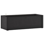 ZNTS Garden Raised Bed with Self Watering System Anthracite 100x43x33 cm 313961