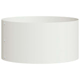 Planter Ring 5 pcs White 40 x 40 x 20 cm Cold-rolled Steel 873609