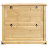 Shoe Cabinet Corona 99x32x85 cm Solid Wood Pine 4002785