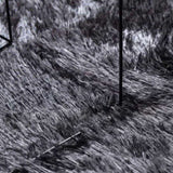 Shaggy Rug High Pile NAVARRA Dark Grey 240x340 cm Polyester 4102856